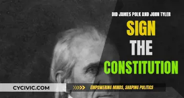 Who Signed the Constitution? Polk, Tyler, and the US Founding