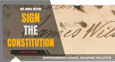 James Wilson's Signature: A Founding Father's Constitution Act