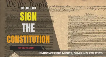 Jefferson's Signature: Was He a Constitution Signer?