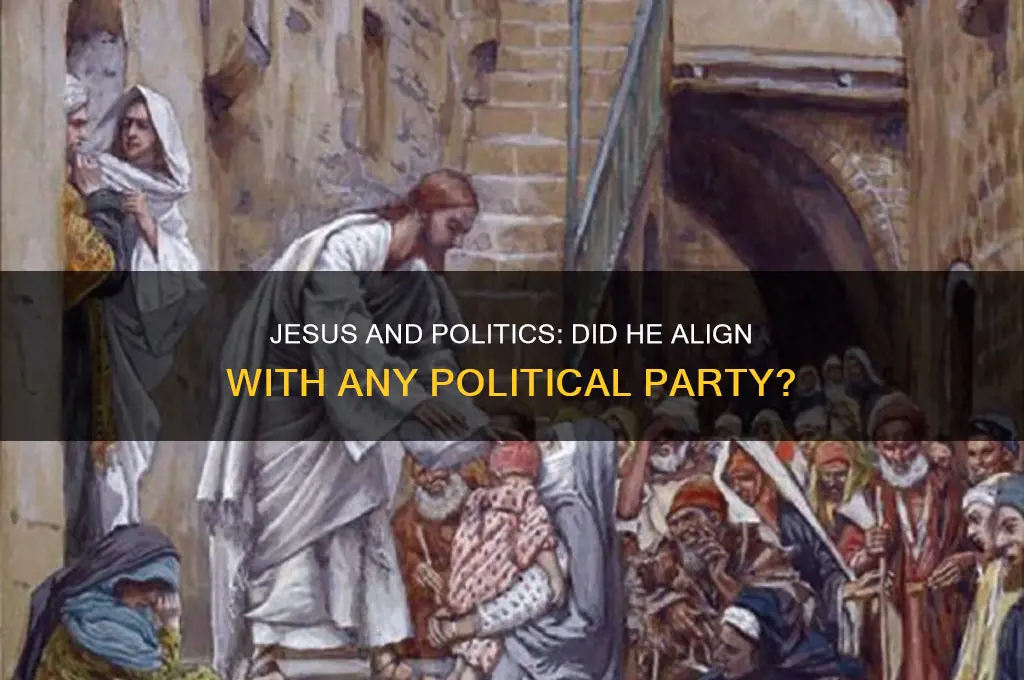 did jesus have a political party