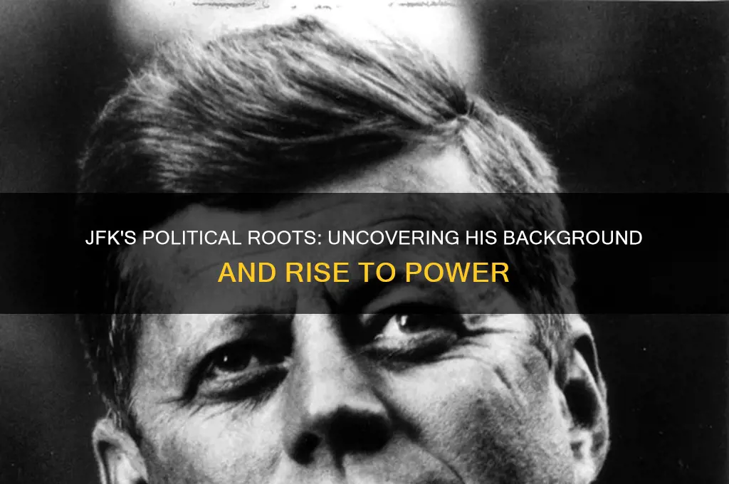 did jfk have political background