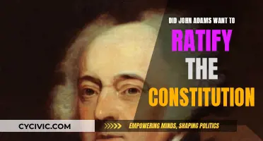 John Adams' Stance on Ratifying the Constitution