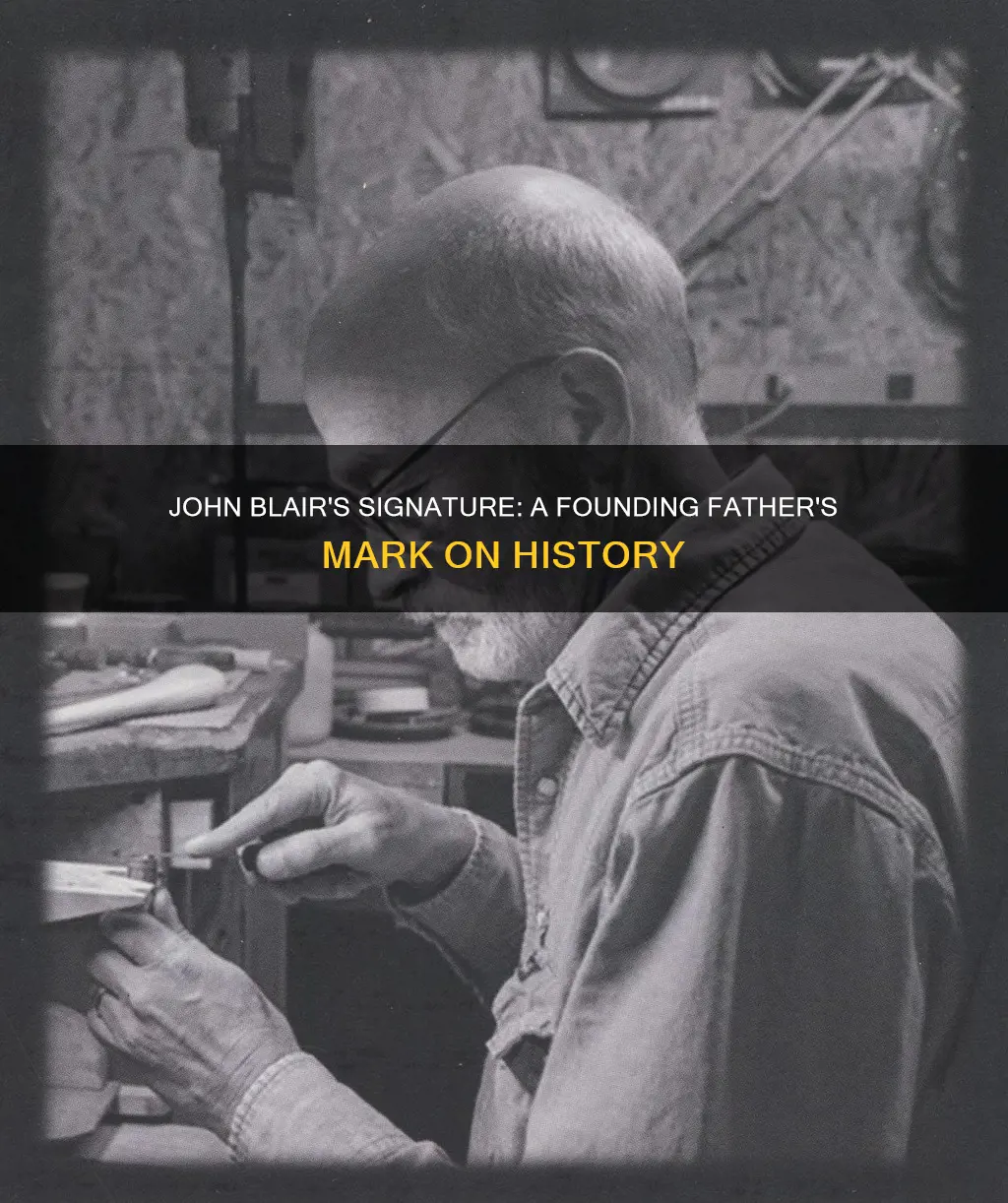 did john blair sign the constitution