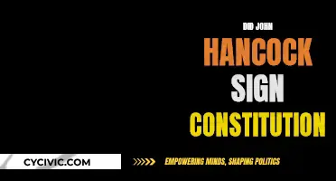 John Hancock's Signature: Was It On The Constitution?