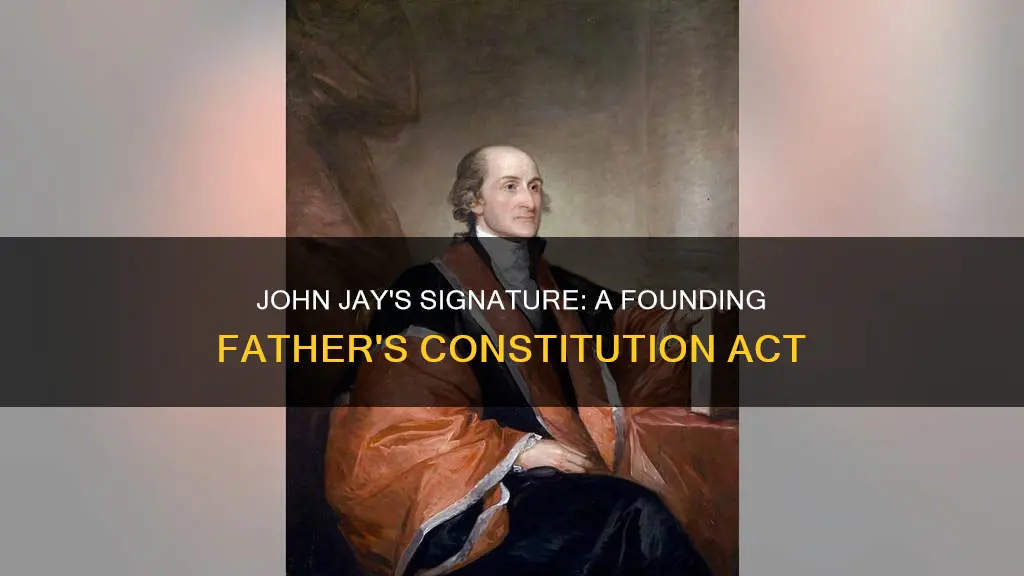 did john jay sign the constitution