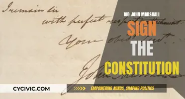 Who Really Signed the Constitution? John Marshall's Role