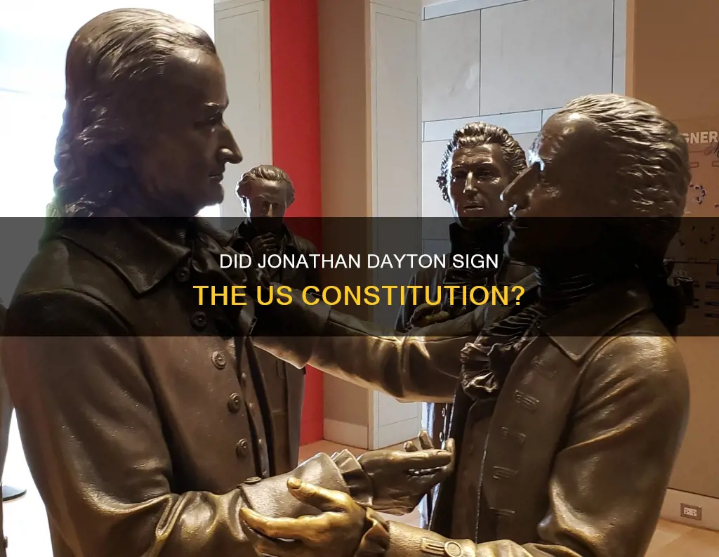 did jonathan dayton sign the constitution