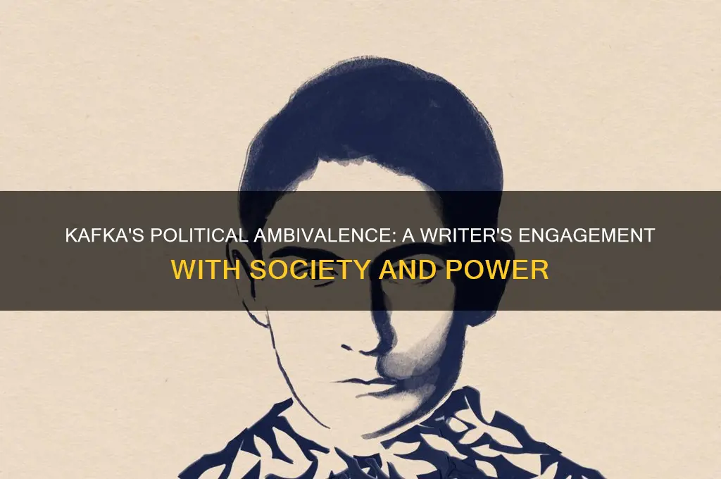 did kafka care about politics