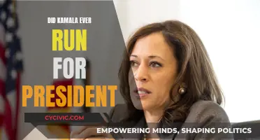 Kamala Harris' Presidential Aspirations: Did She Ever Run?