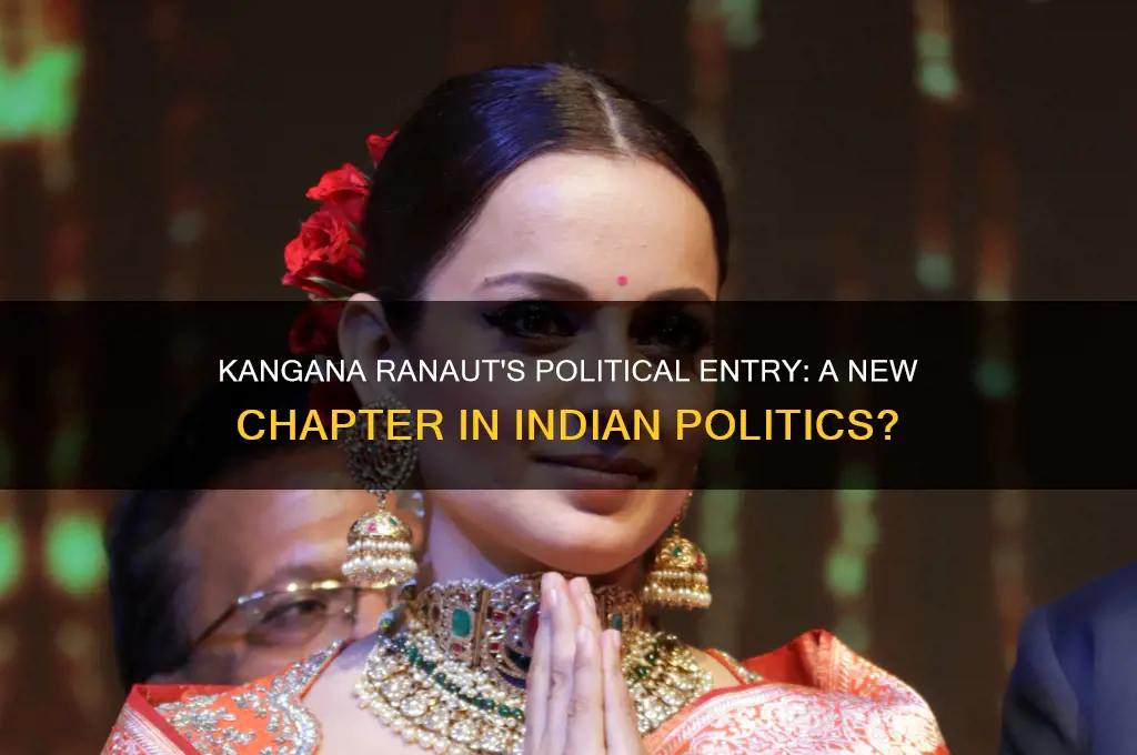 did kangana joined politics