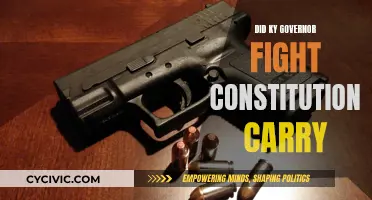 Constitutional Carry: Kentucky Governor's Fight Against Gun Rights