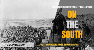 Lincoln's War Declaration: Constitutional or Not?
