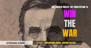 Lincoln's War Strategies: Constitutional Violation?