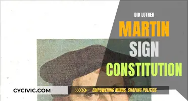 Martin Luther's Signature: A Constitutional Mystery