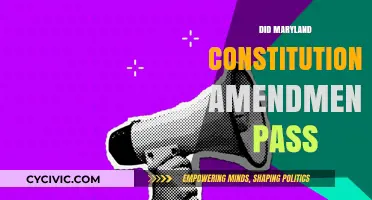Maryland's Constitutional Amendment: What's Next?