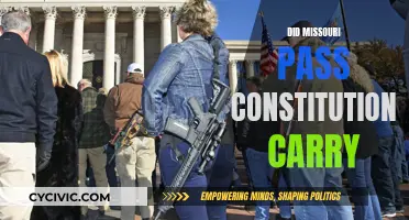 Missouri's Constitutional Carry: What's the Latest?