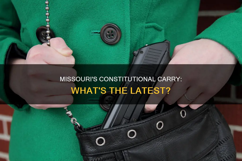 did missouri pass constitutional carry