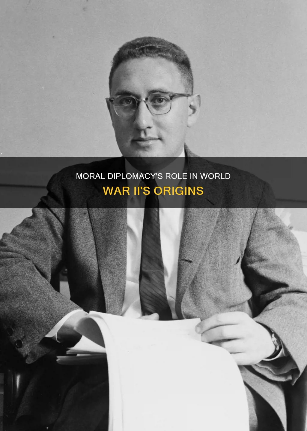 did moral diplomacy start ww2