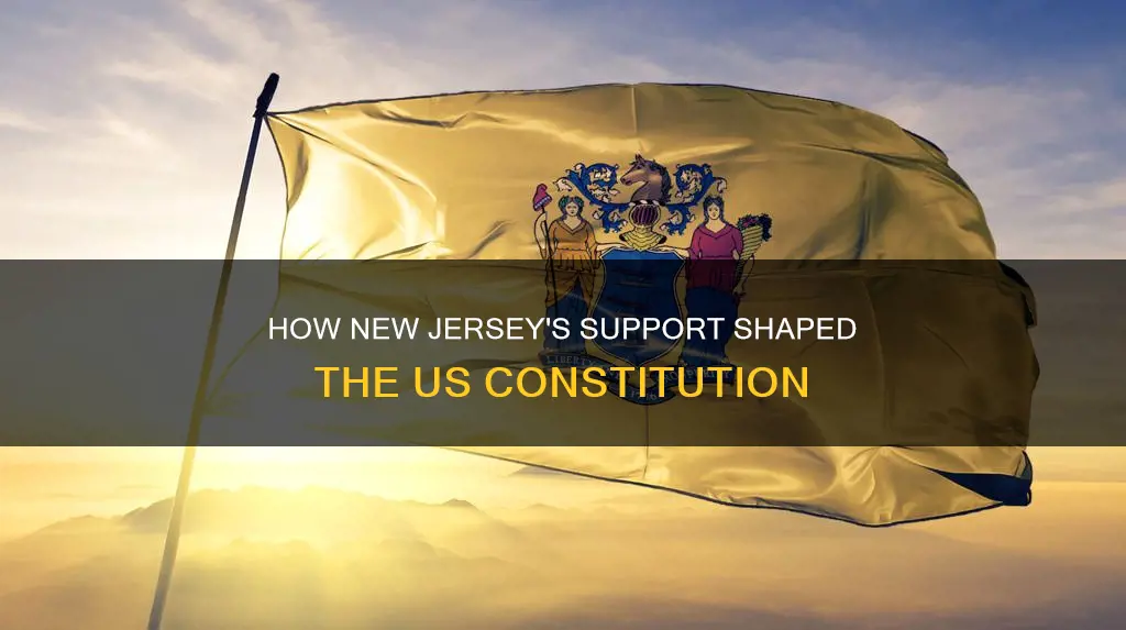 did new jersey support the ratification of the constitution