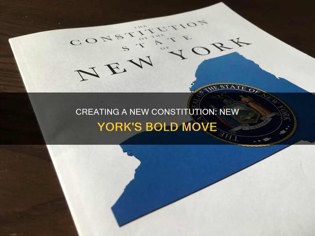 did new york want to create a new constitution
