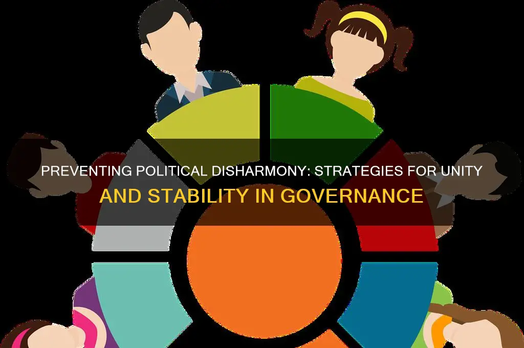 did not allow political disharmony