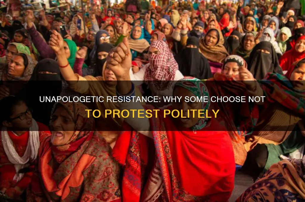 did not politely protest