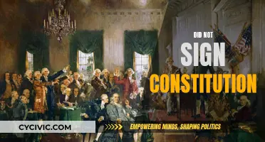 Who Didn't Sign the Constitution and Why?