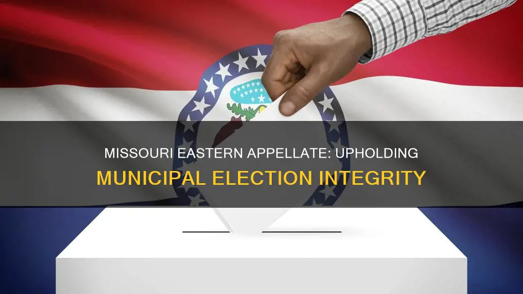 did not violate the constitution missouri eastern appellate municipal election