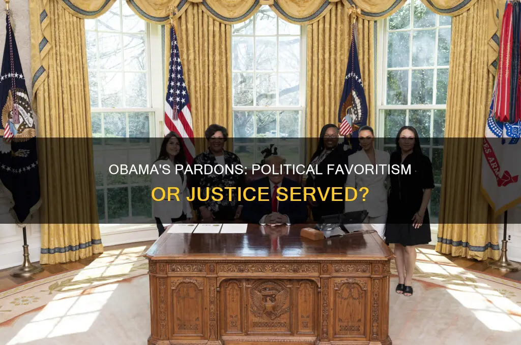 did obama pardon political allies