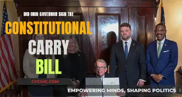 Ohio Governor Signs Constitutional Carry Bill into Law