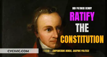 Patrick Henry: Constitution Ratification and His Role