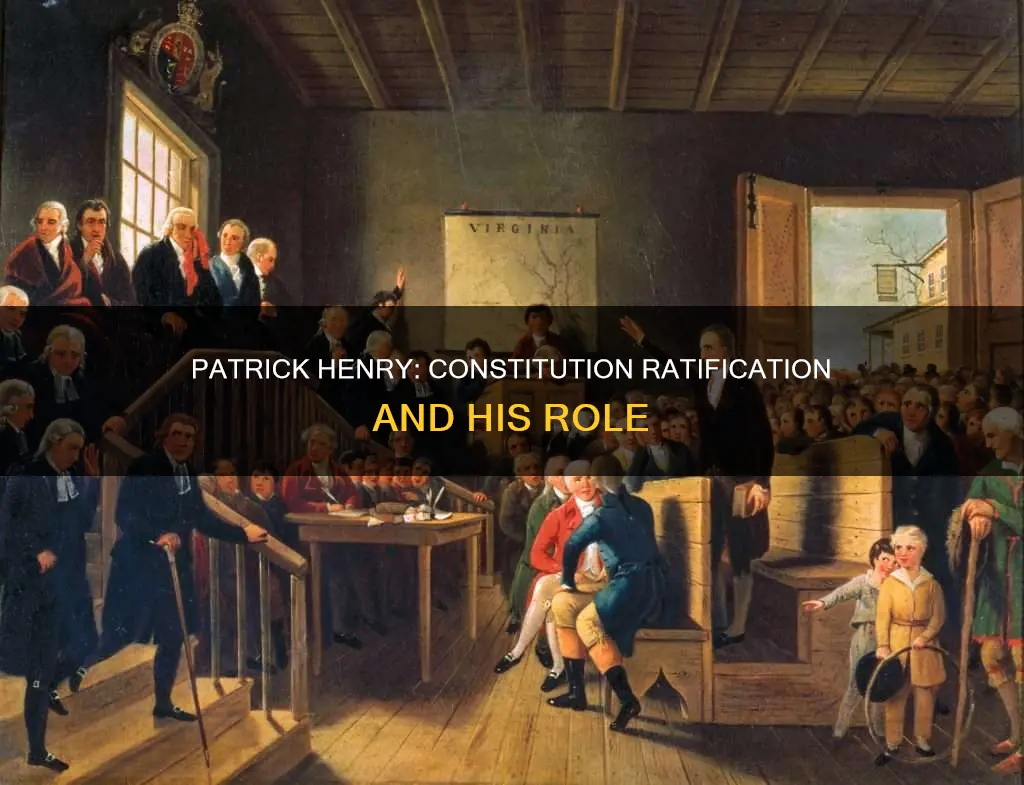did patrick henry ratify the constitution