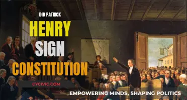 Patrick Henry: A Constitutional Signature Mystery