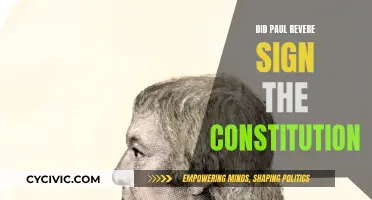 Paul Revere: A Founding Father and Constitution Signer?