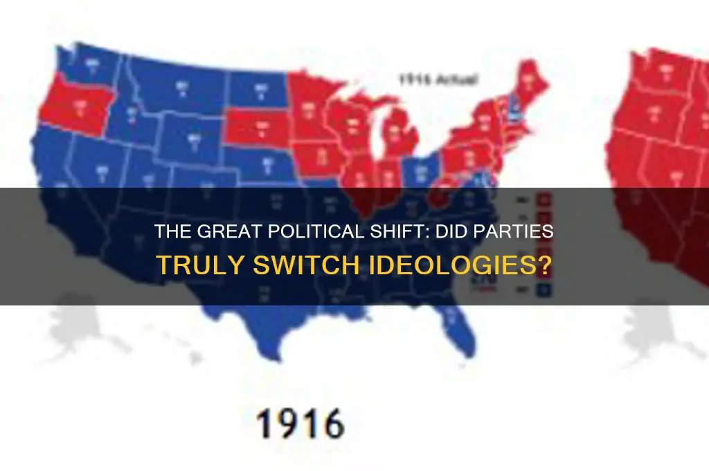 did political parties actually switch