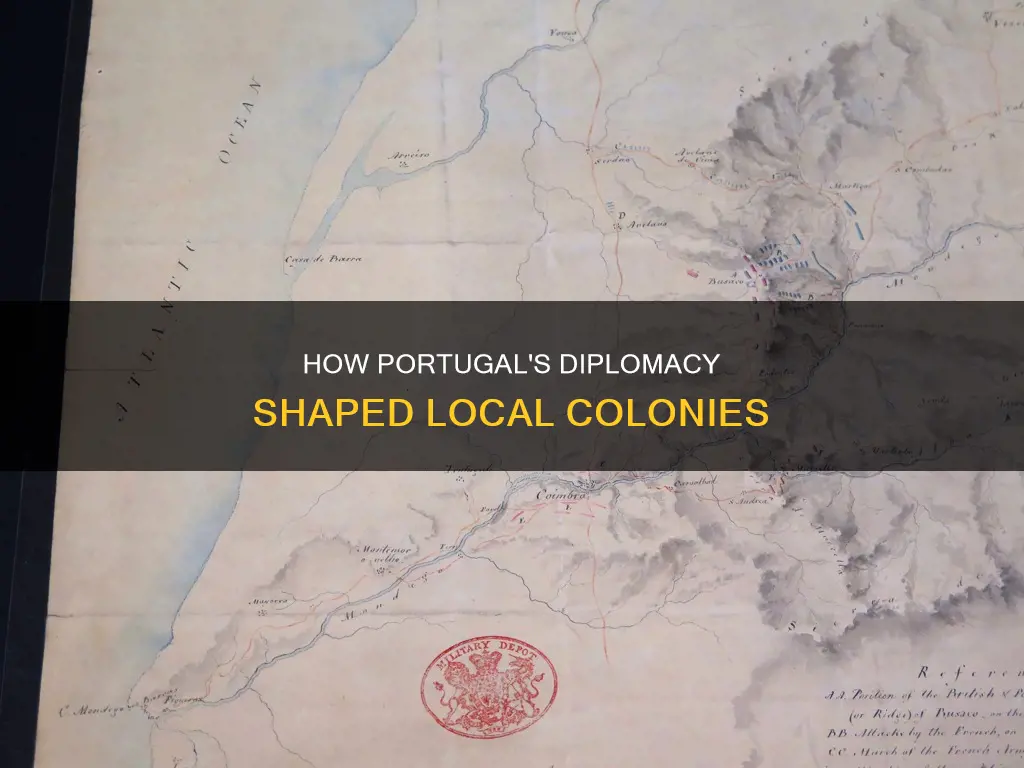did portugal do do diplomacy with local colonies