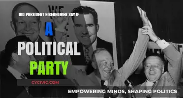 Did Eisenhower Warn About Political Parties' Influence on Democracy?