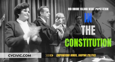 Rhode Island's Population Stance in the Constitution