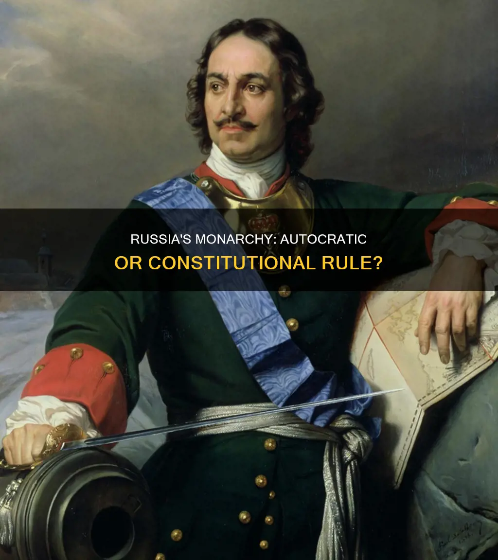 did russia have an autocratic monarchy or constitutional monarchy