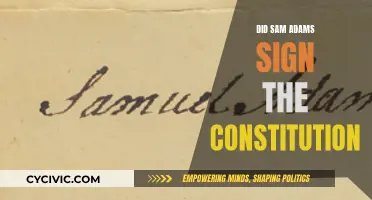Sam Adams: A Founding Father's Signature on the Constitution?