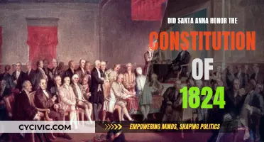Santa Anna's Betrayal of the Constitution of 1824