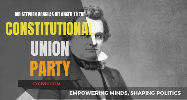 Stephen Douglas: Constitutional Union Party Member?