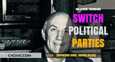 Strom Thurmond's Party Switch: A Political Transformation Explored