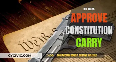 Texas Constitutional Carry: Approved or Not?