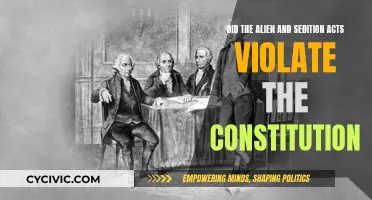 Alien and Sedition Acts: Unconstitutional Violation?