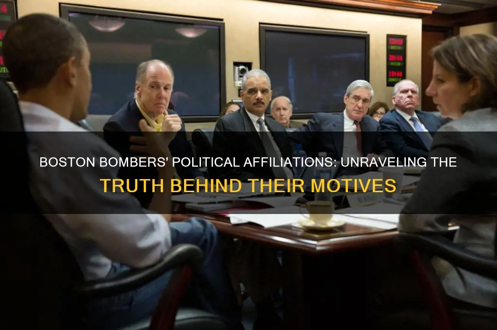 did the boston bombers have a political party