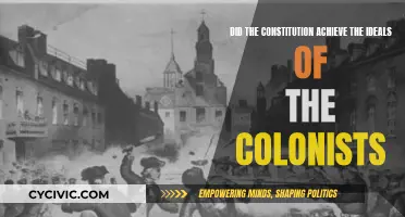 Constitution and Colonists: Did It Achieve Their Ideals?