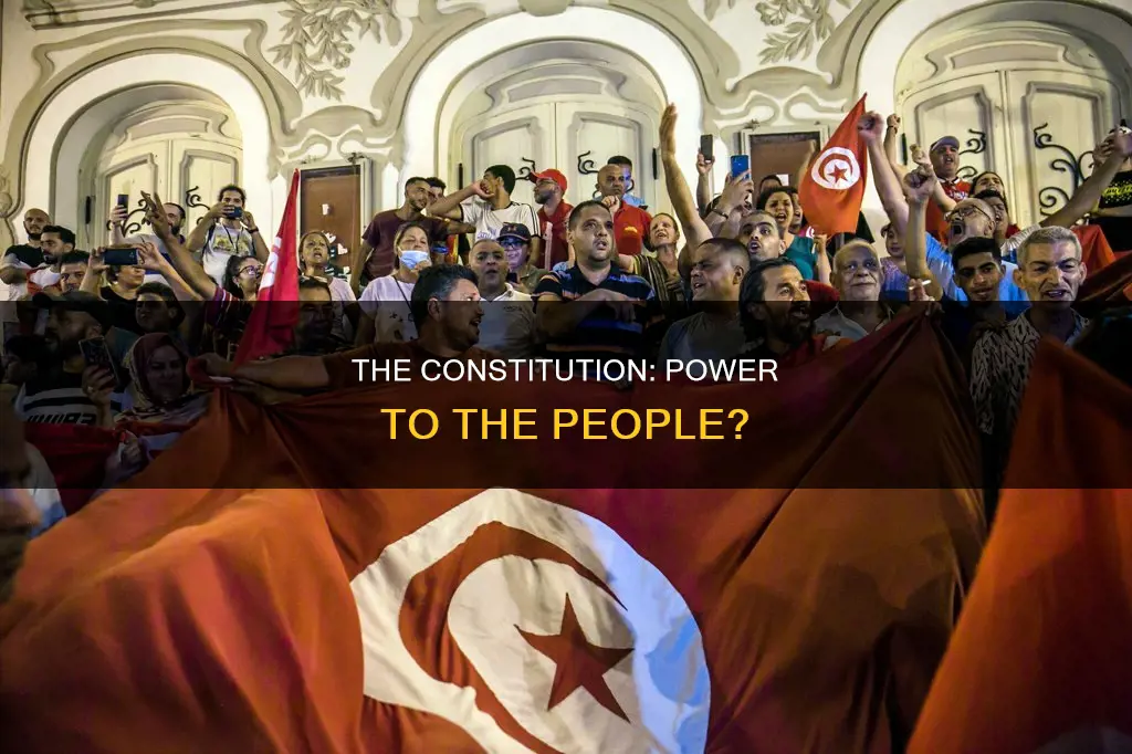 did the constitution give power to the people