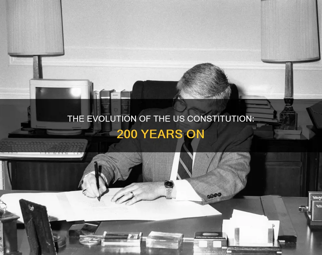 did the constitution go unchanged for 200 years