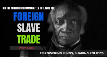 Constitution's Impact on Foreign Slave Trade: Outlawed Instantly?